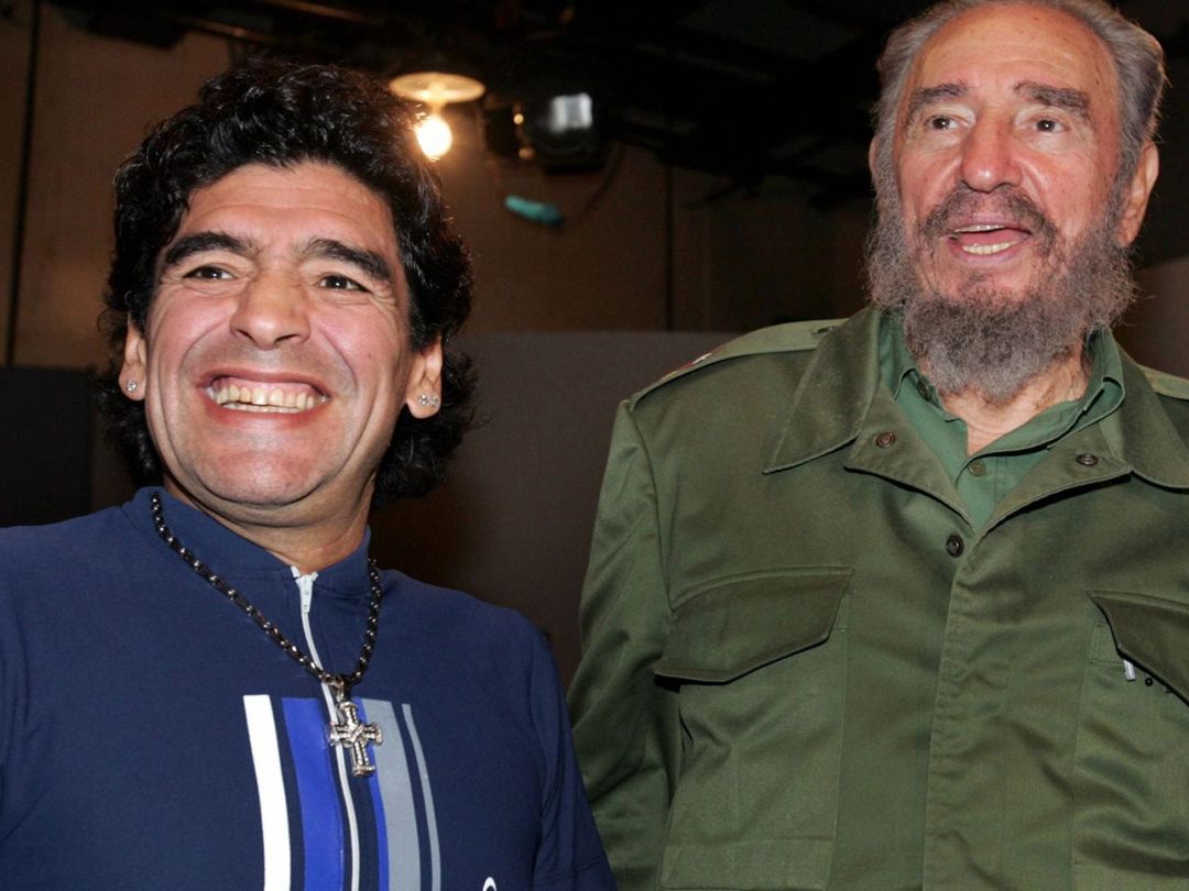 9 times Diego Maradona was a top comrade