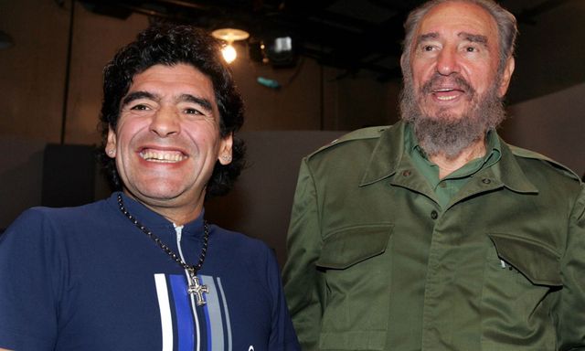 9 times Diego Maradona was a top comrade