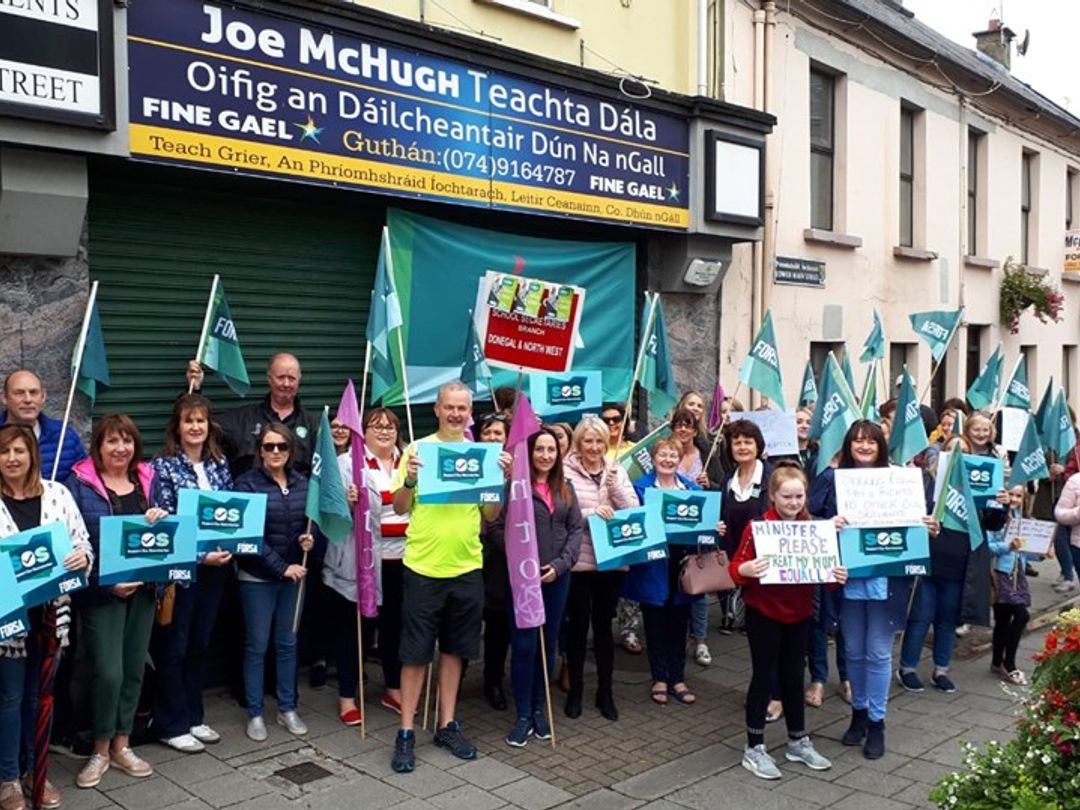 School secretaries are heading to the WRC