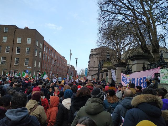 Hundreds rally against the politics of hatred