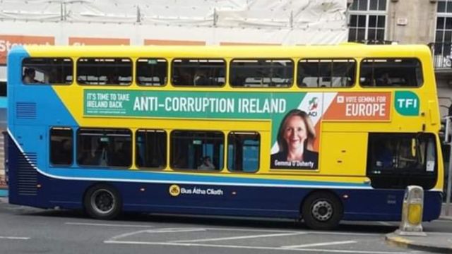 Bus drivers union takes a stand against EU election candidate Gemma O'Doherty