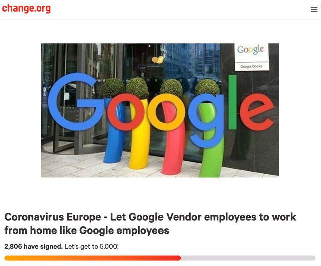 Not even Covid-19 can get Google and Facebook to treat low-paid workers equally