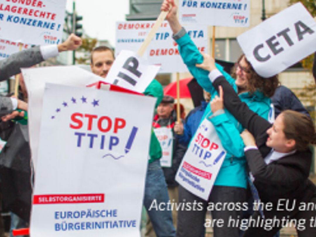 Unions Back Campaign Against TTIP