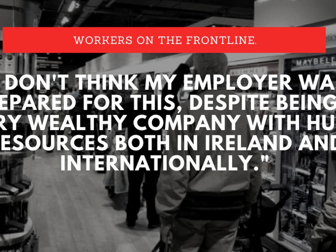 Workers on the frontline: on the shop floor