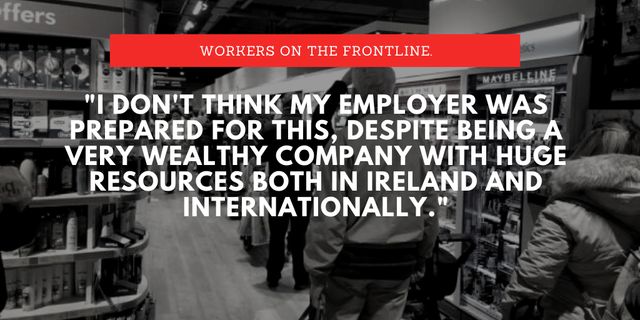 Workers on the frontline: on the shop floor