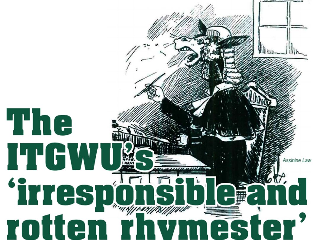 The   ITGWU’s   ‘irresponsible and rotten rhymester’