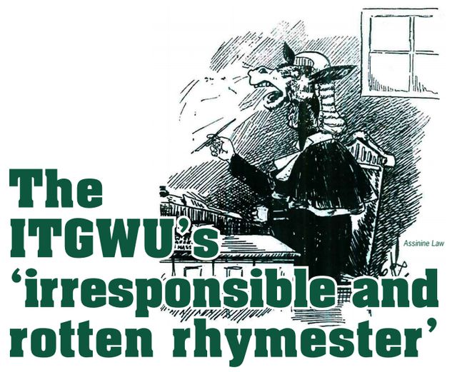 The   ITGWU’s   ‘irresponsible and rotten rhymester’