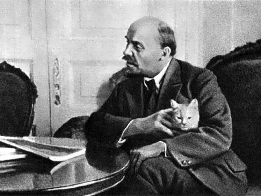 In the footsteps of Lenin