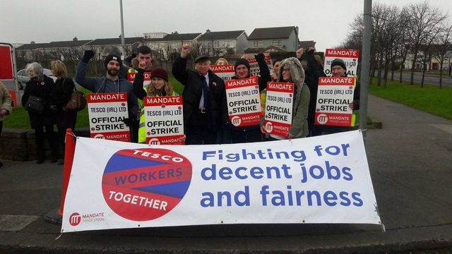 Tesco's refusal to engage with workers leads to strike (again)