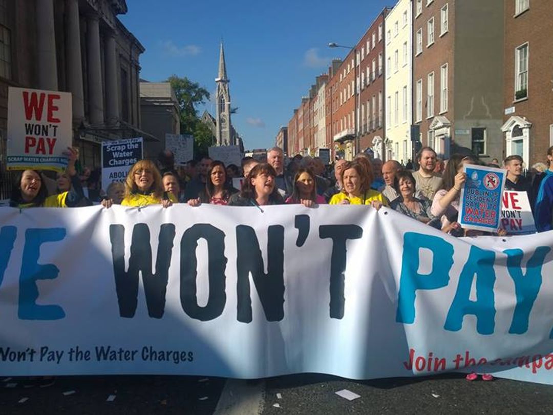 Less than one in three pay their water bills