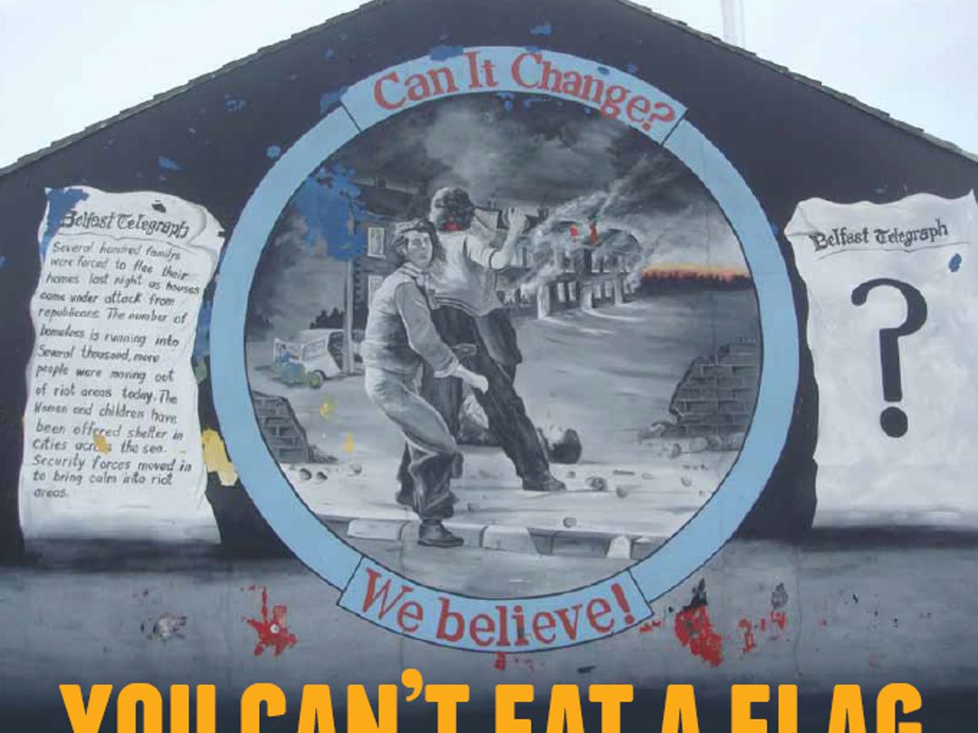 You can't eat a flag